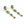 Load image into Gallery viewer, Blue &amp; Green Crystal Chandelier Statement Earrings
