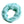 Load image into Gallery viewer, Light blue patterned infinity scarf on a beige surface
