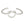 Load image into Gallery viewer, Silver bracelet with a knot design on a white background
