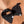 Load image into Gallery viewer, Raven Organic Cotton Bandana Bibs — Black
