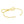Load image into Gallery viewer, Gold bow-shaped bracelet on a light gray background
