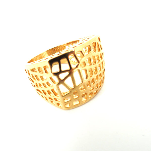 Openwork Statement Ring