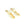 Load image into Gallery viewer, Gold earrings on a white background
