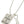 Load image into Gallery viewer, Be Brave &amp; Keep Going Inspirational Necklace — Silver Tone
