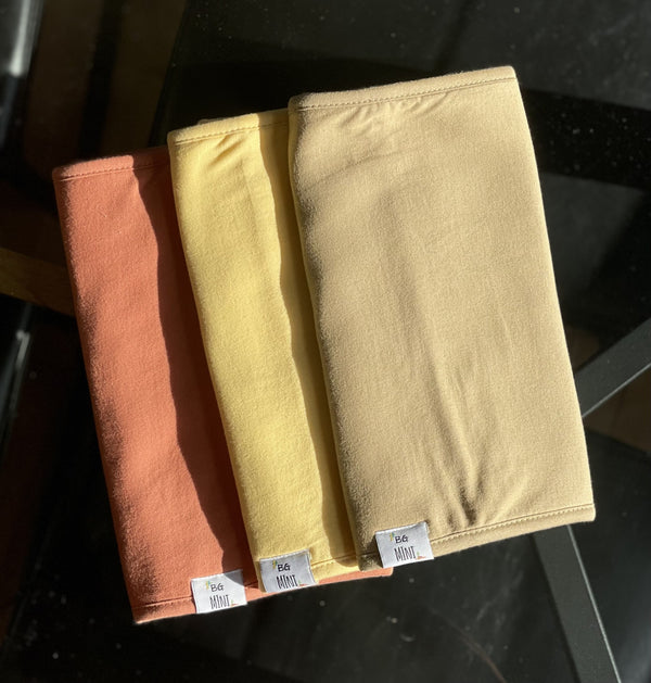 Moe 3-Layer Baby Burp Cloths — 3 Pack | 21" x 10"