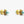 Load image into Gallery viewer, Pair of gold and turquoise spike earrings on a white background
