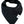 Load image into Gallery viewer, A black bandana-style bib with a label on the bottom right corner.
