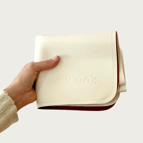 Waterproof Pet Food Mat — Cream | 30 x 16 in