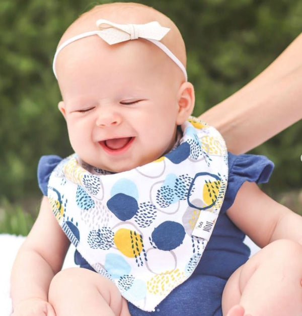 Emy Organic Cotton Bandana Bibs — Colorful Prints