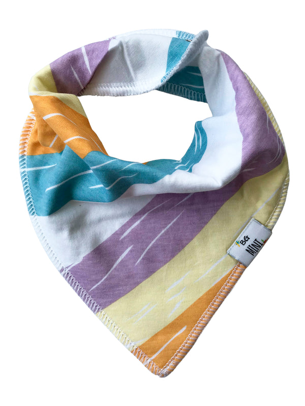 Emy Organic Cotton Bandana Bibs — Colorful Prints