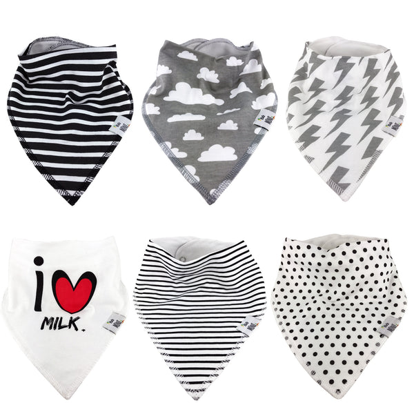 Jules Bandana Bibs — Neutral