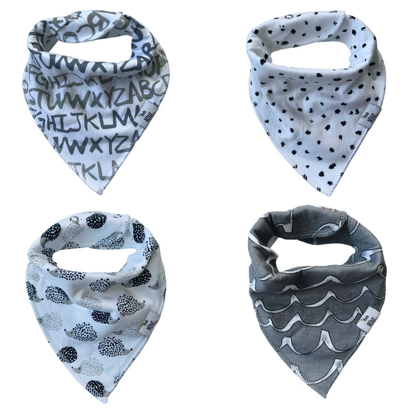 Avery Organic Cotton Baby Knot Hat — Neutral Print | BG Mini