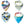 Load image into Gallery viewer, Emy Organic Cotton Bandana Bibs — Colorful Prints
